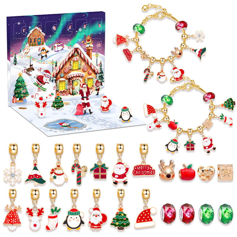 Jewelry Making Advent Calendar - Christmas Advent Calendar Gift Box Creative