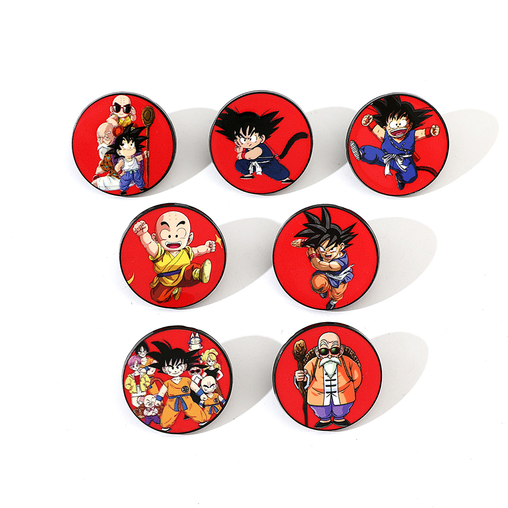 Jewelry Making Jewelry - 7 Pcs Funny Anime Brooch Fashion