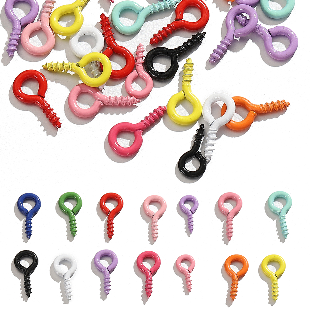 Jewelry Making Looper Tool - 100pcs Color Small Spiral Sheep Horn
