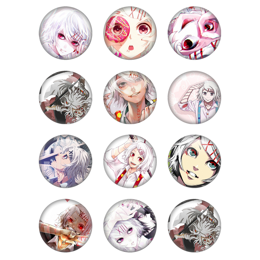 Jewelry Making Tokyo - Japanese Anime Tokyo Ghoul 12mm-40mmround Glass