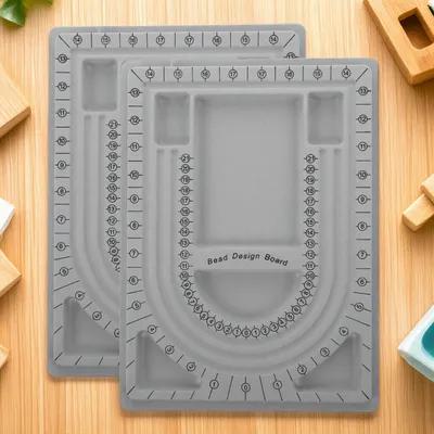 Jewelry Making Necklaces - 2Pcs Bead Design Boards Necklace Tray