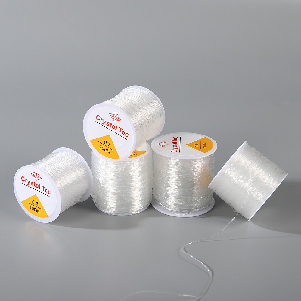 Jewelry Making Beginners - 0.4-1.0mm Elastic Crystal Jewelry Cord Beading