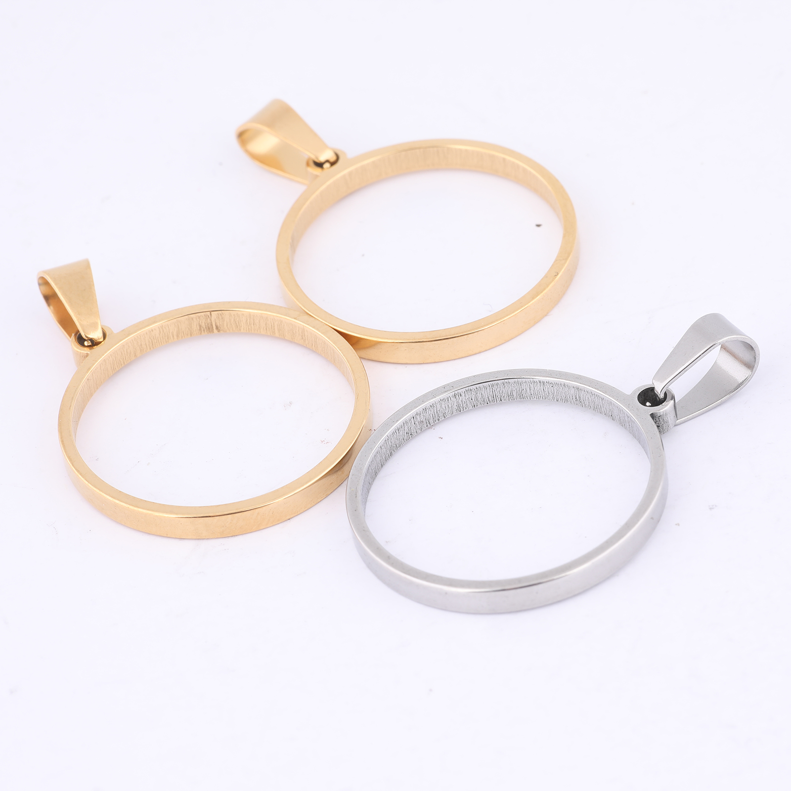 Jewelry Making With Resin - 10pcs 25mm Round Open Bezel Charms