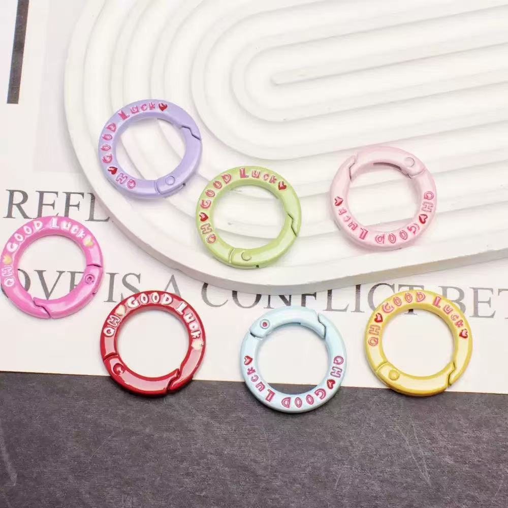 Jewelry Making Necklaces - 5pcs 27mm Good Luck Round Spring