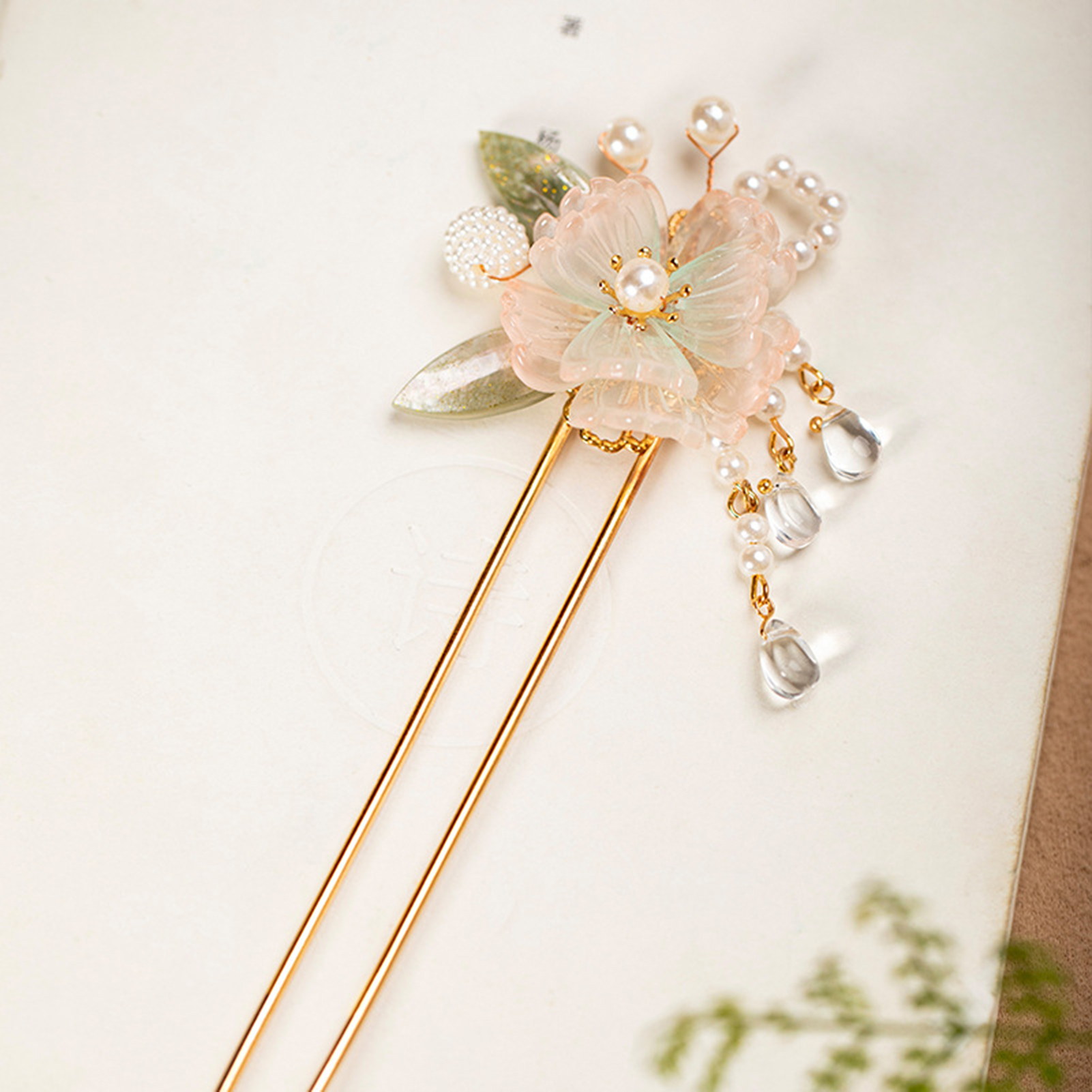 Jewelry Making With Beads - U Shaped Hair Sticks Forks White