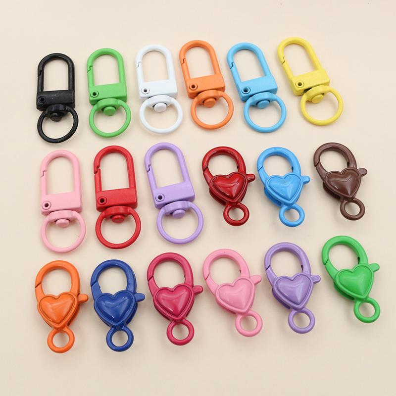 Jewelry Making Metal - 10pcs 26x19/33x13mm Snap Lanyard Swivel Lobster