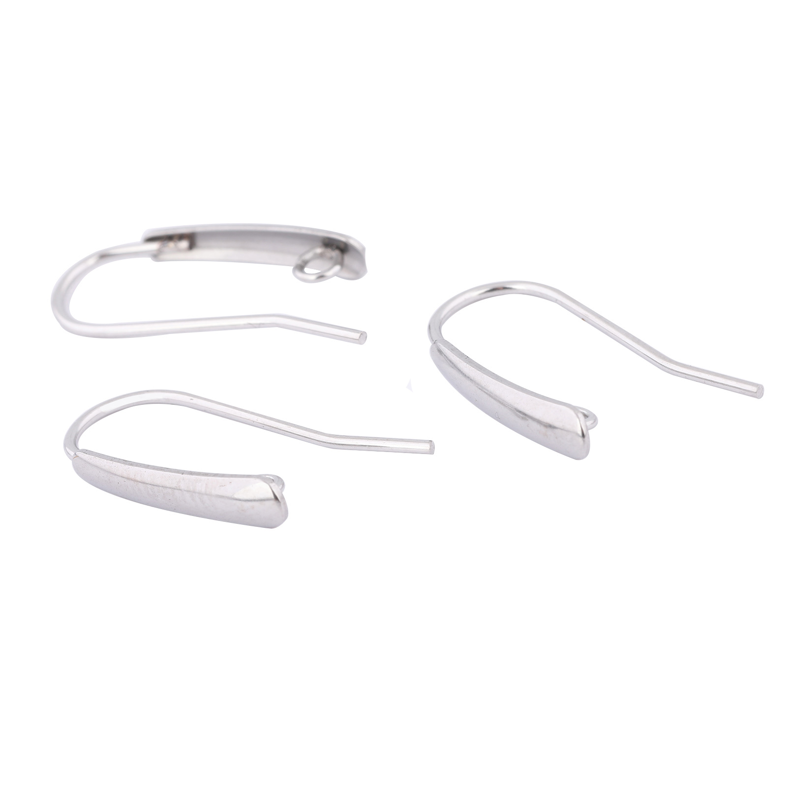Jewelry Making Metal - 40pcs Stainless Steel Earring Hooks Findings