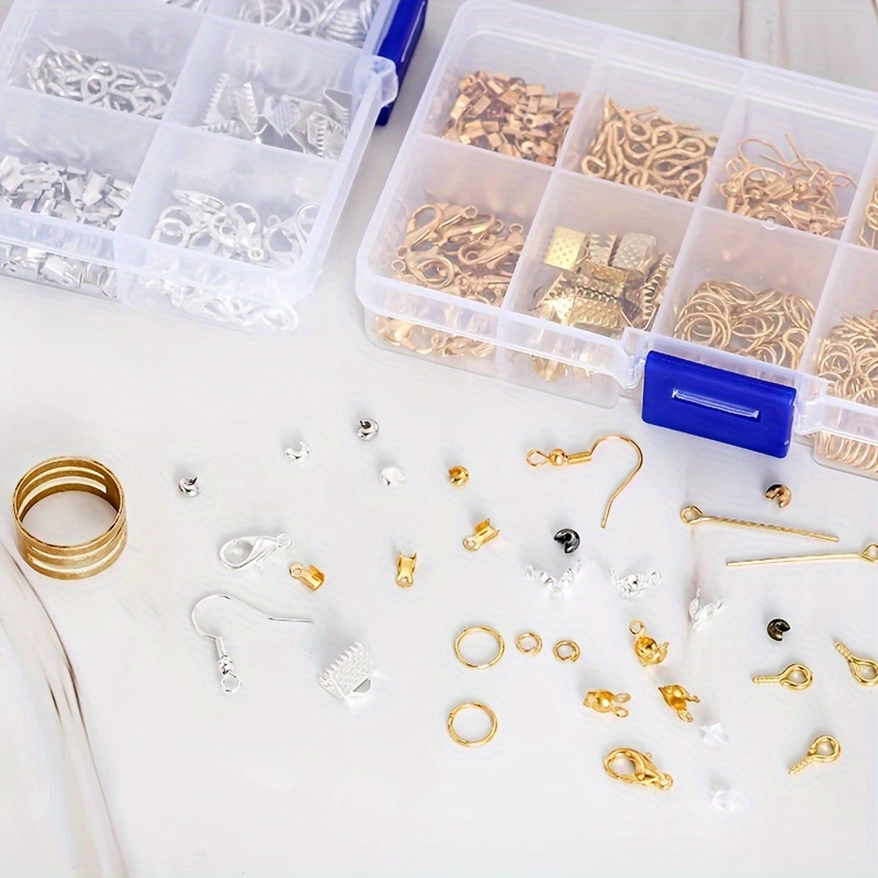 Jewelry Making Rings - 1420pcs 1box Jewelry Findings Set Earring