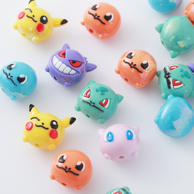 12pcs Pokémon Bead DIY Mobile  - Jewelry Making With Resin avis et prix