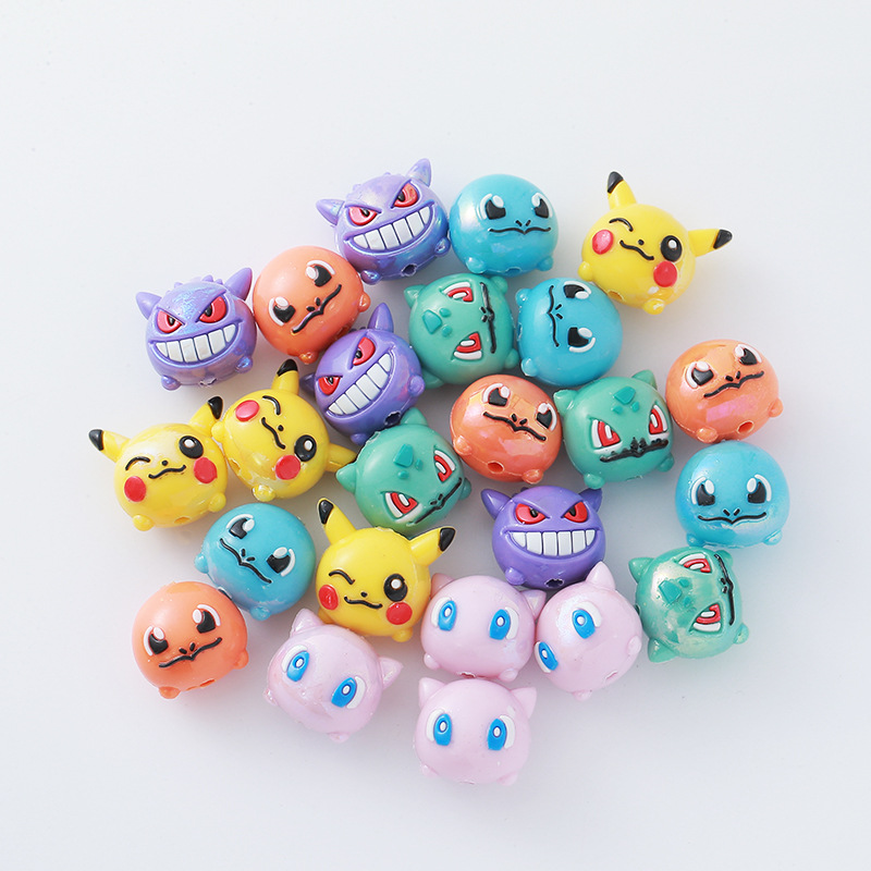 12pcs Pokémon Bead DIY Mobile  - Jewelry Making With Resin avis et prix
