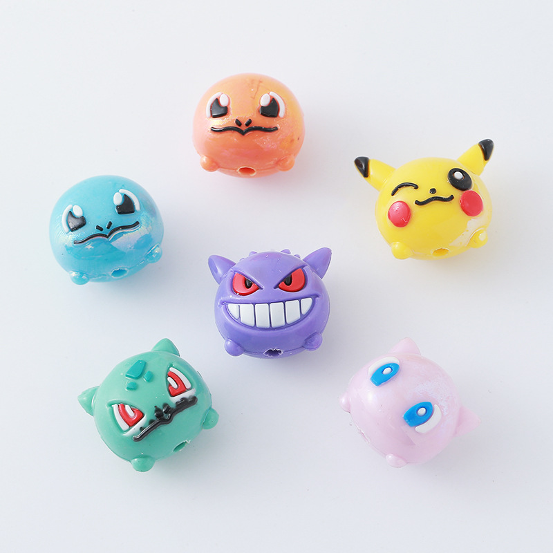 12pcs Pokémon Bead DIY Mobile  - Jewelry Making With Resin avis et prix