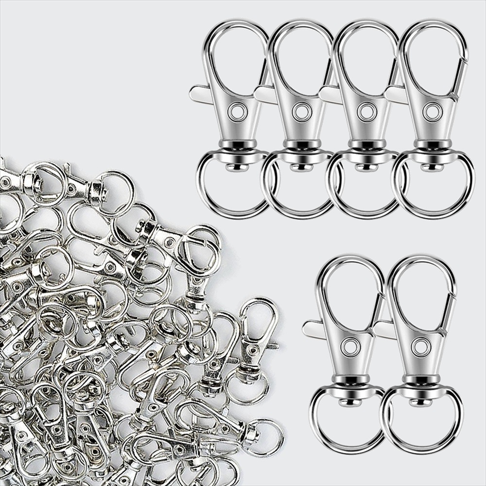 25-200Pcs Metal Swivel Snap Ho - Jewelry Making Rings avis et prix