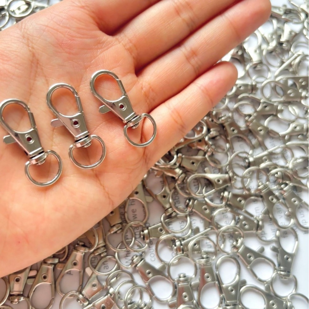 25-200Pcs Metal Swivel Snap Ho - Jewelry Making Rings avis et prix