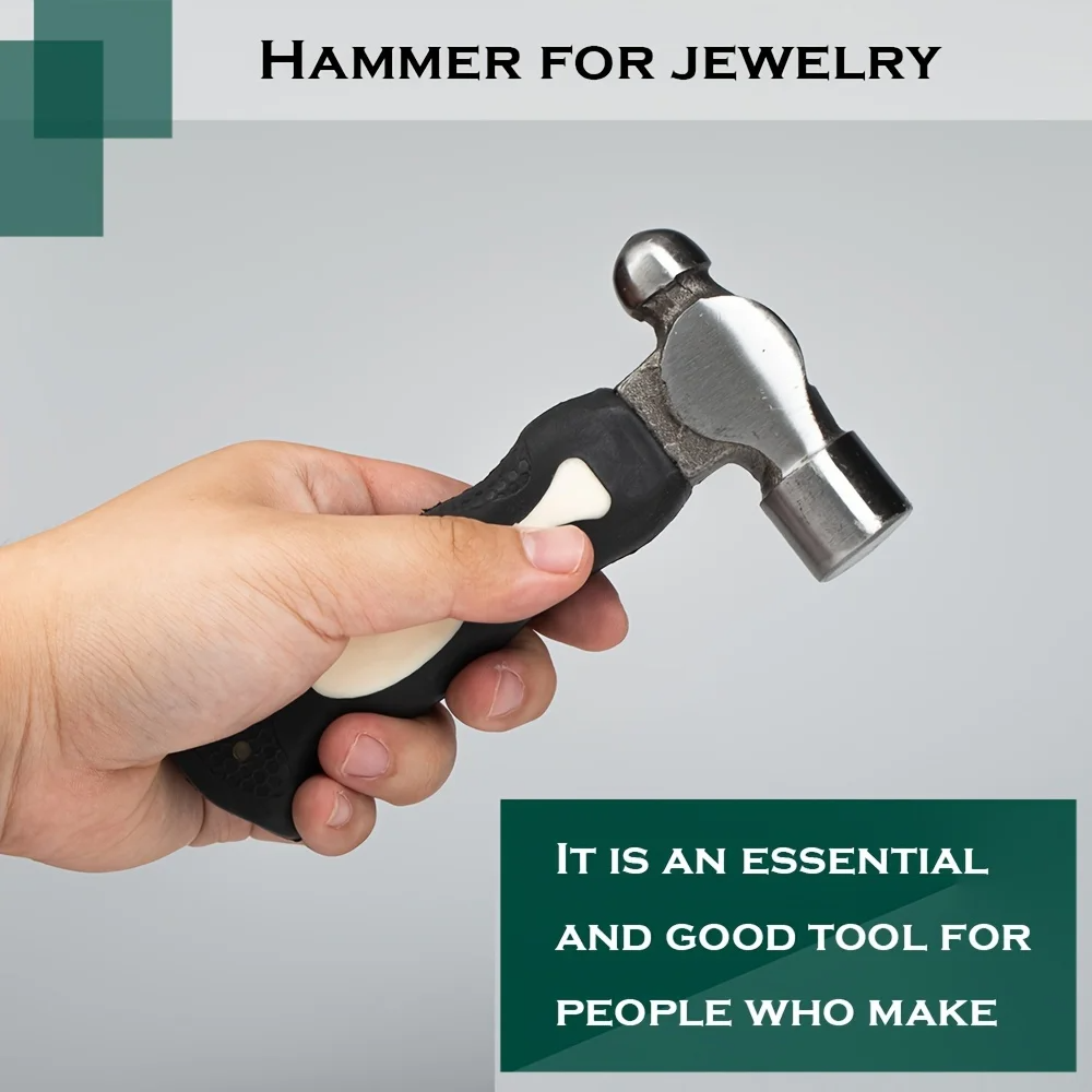 Black Steel Metal Stamping Ham - Jewelry Making Hammer avis et prix
