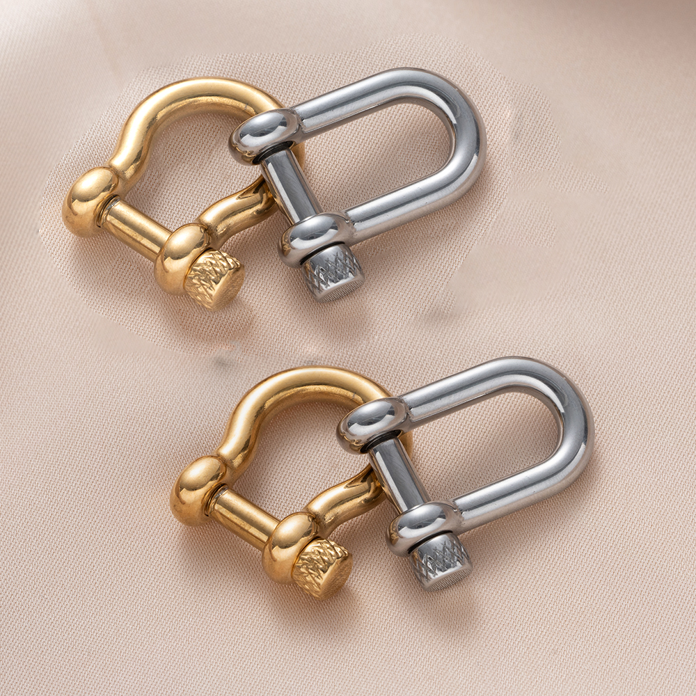 1pcs 304 Stainless Steel D-Rin - Jewelry Making Metal avis et prix