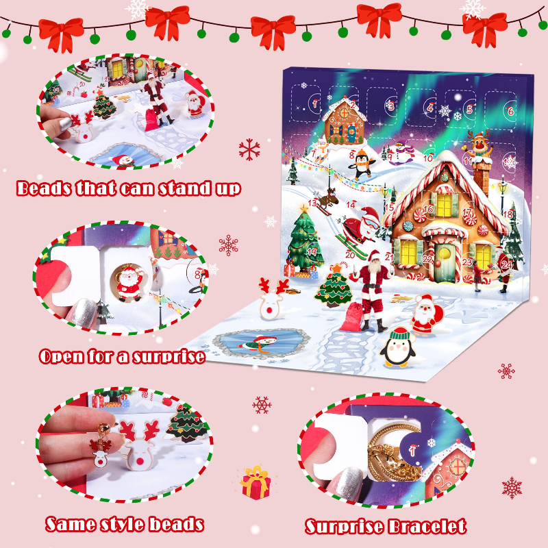 Christmas Advent Calendar Gift - Jewelry Making Advent Calendar avis et prix