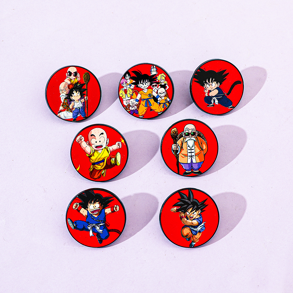 7 Pcs Funny Anime Brooch Fashi - Jewelry Making Jewelry avis et prix