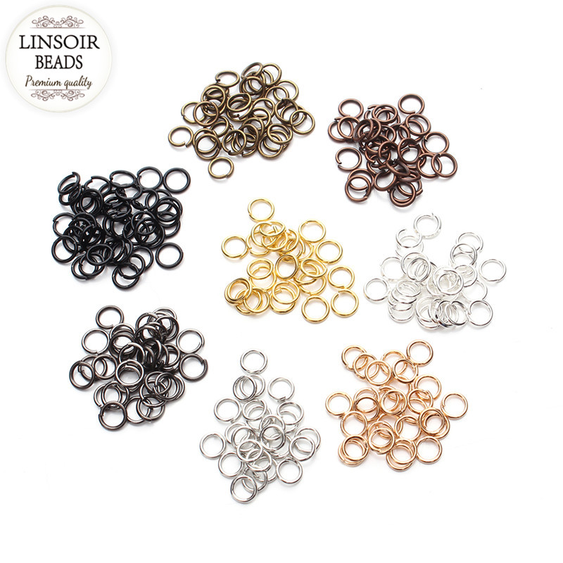 50-200Pcs 3-20mm Open Jump Rin - Jewelry Making Looper Tool avis et prix