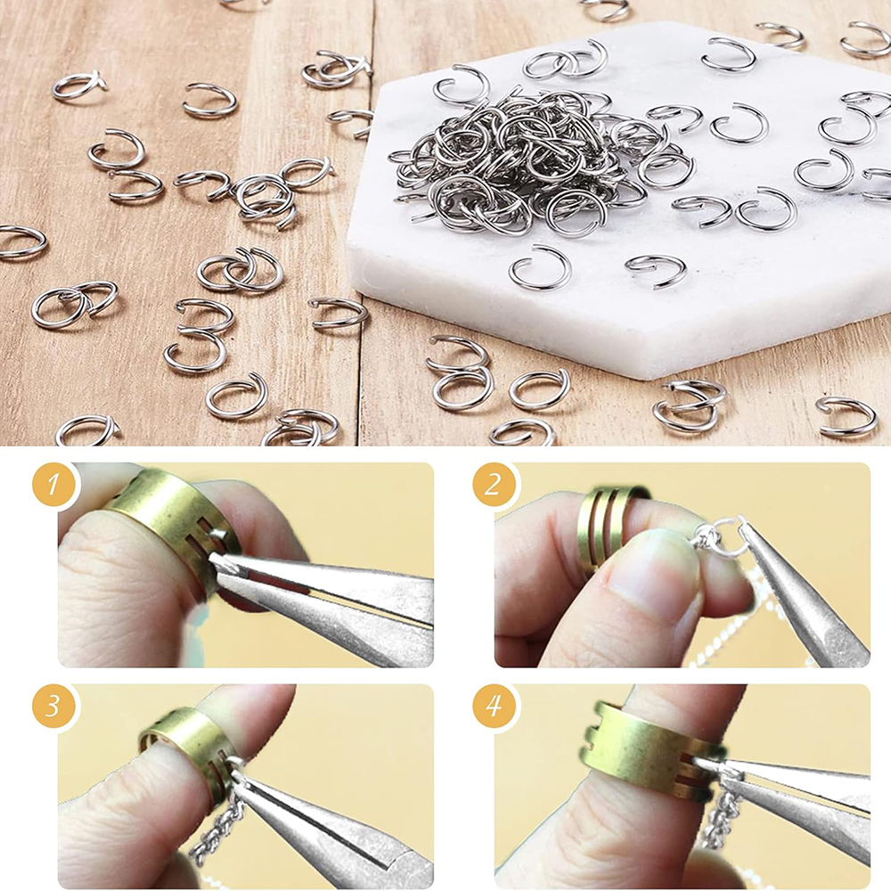 1200pcs Stainless Steel Jump R - Jewelry Making Looper Tool avis et prix