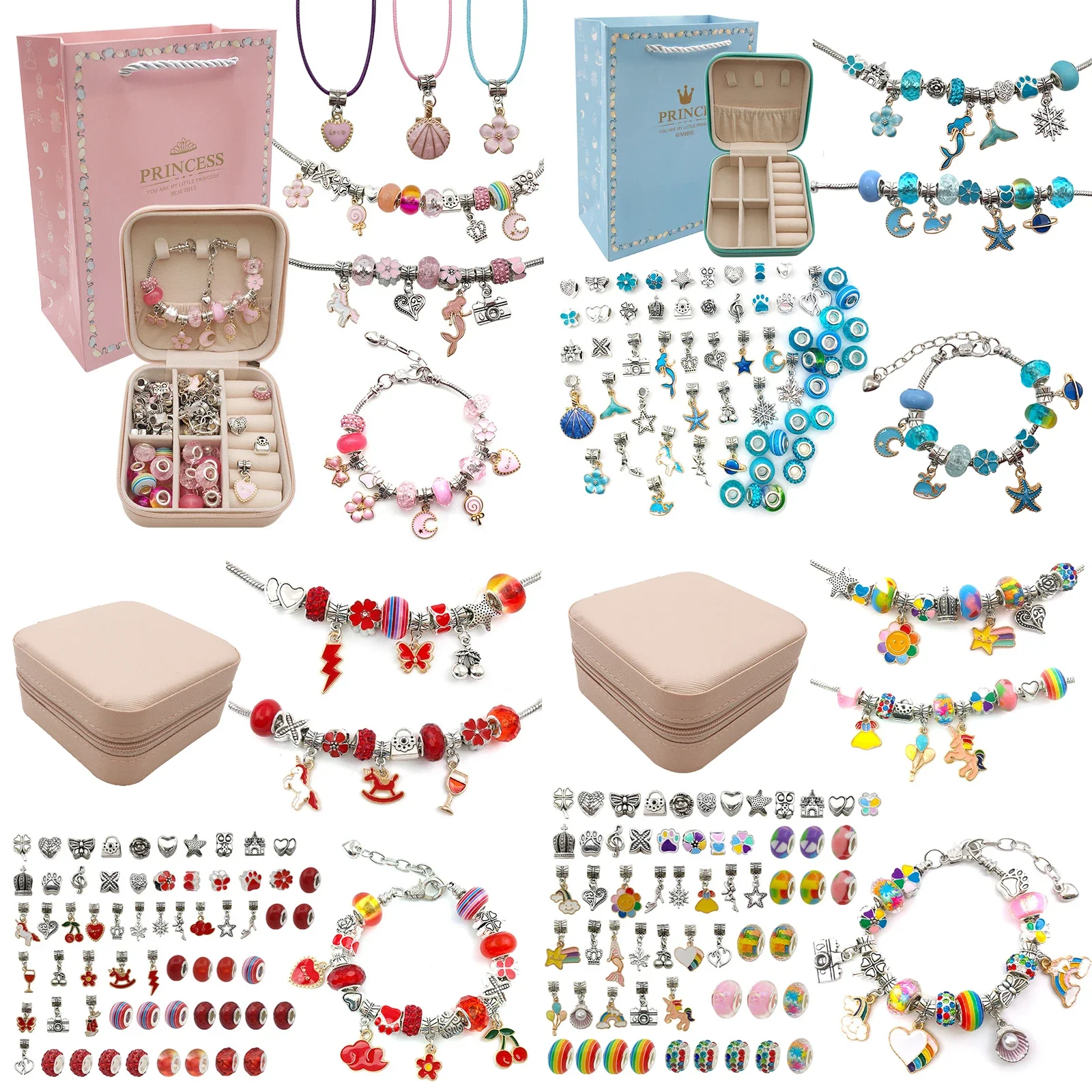Charm Bracelet Making Kit for  - Jewelry Making Kits For Kids avis et prix