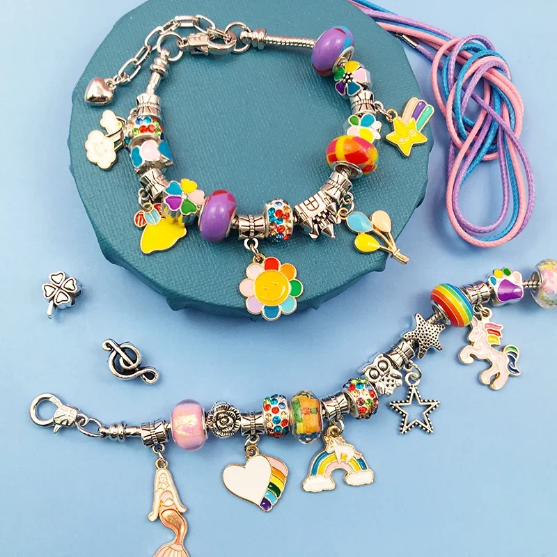 Charm Bracelet Making Kit for  - Jewelry Making Kits For Kids avis et prix