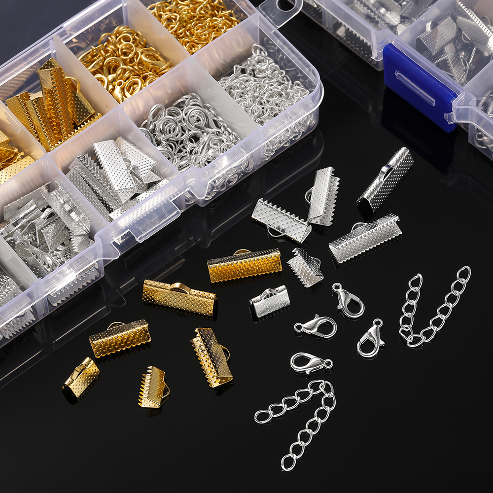 10 Grids Alloy Accessories Set - Jewelry Making Rings avis et prix