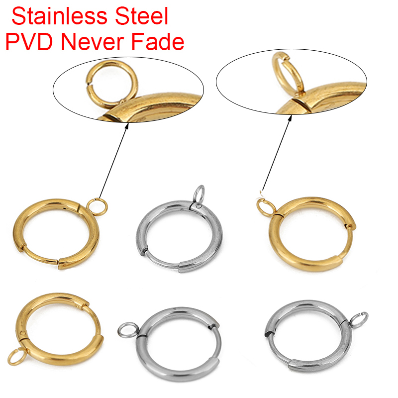 10pcs PVD Never Fade Earrings  - Jewelry Making Earring Supplies avis et prix