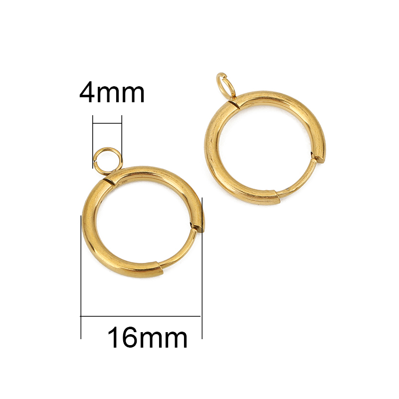 10pcs PVD Never Fade Earrings  - Jewelry Making Earring Supplies avis et prix