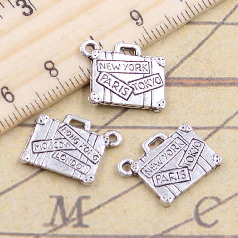 10pcs Charms Travel Bags New Y - Jewelry Making Tokyo avis et prix