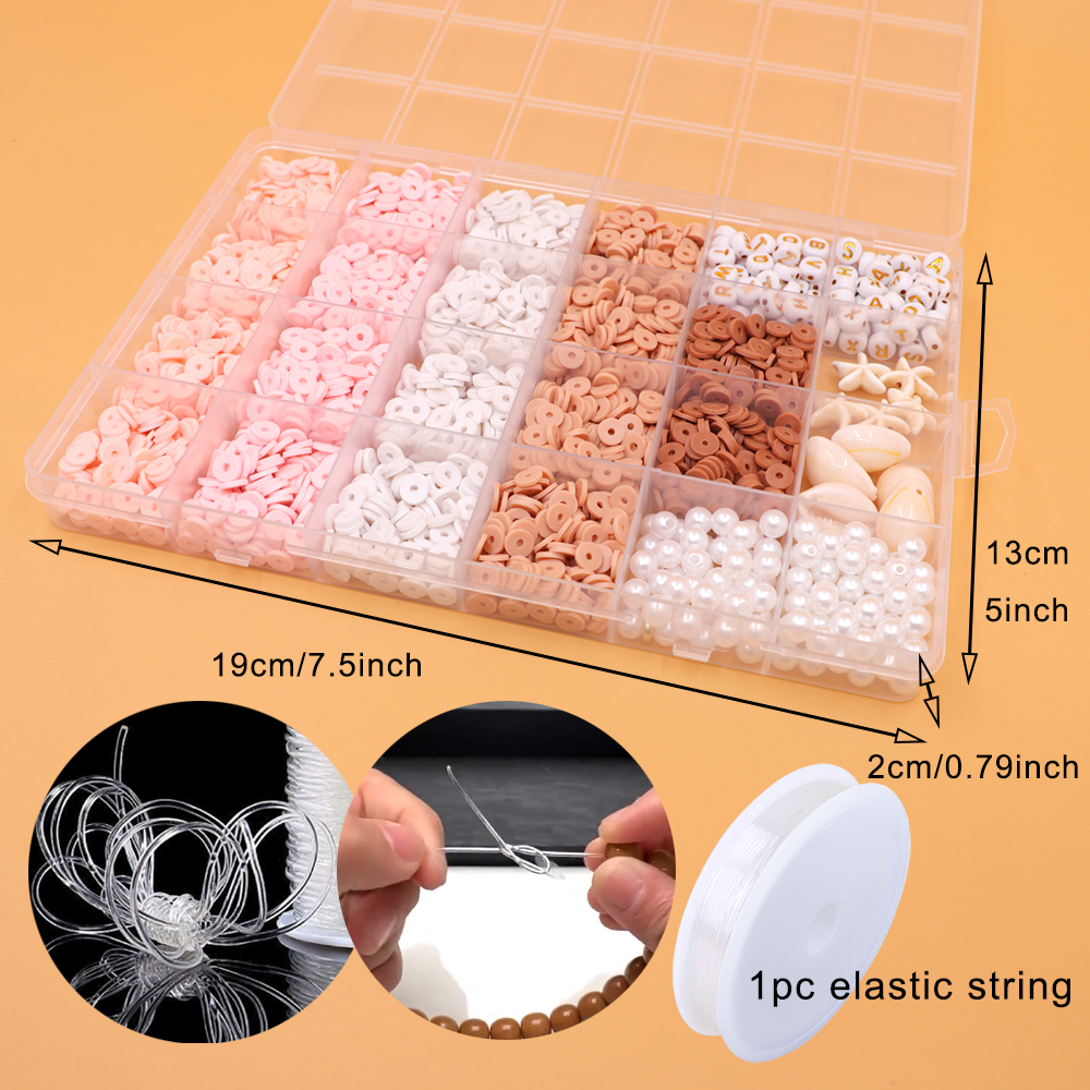 DIY Clay Beads Bracelet Making - Jewelry Making Kits For Kids avis et prix