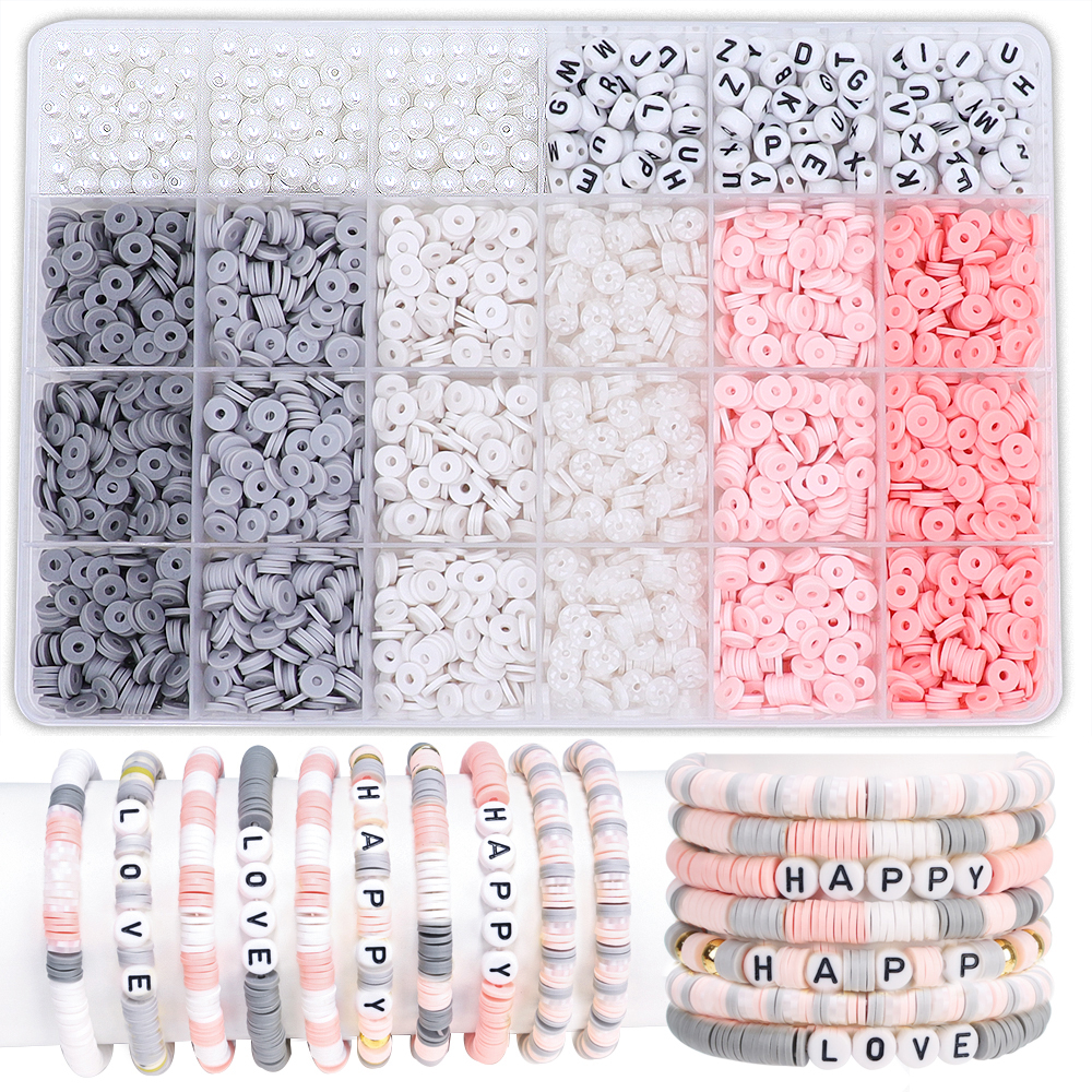 DIY Clay Beads Bracelet Making - Jewelry Making Kits For Kids avis et prix