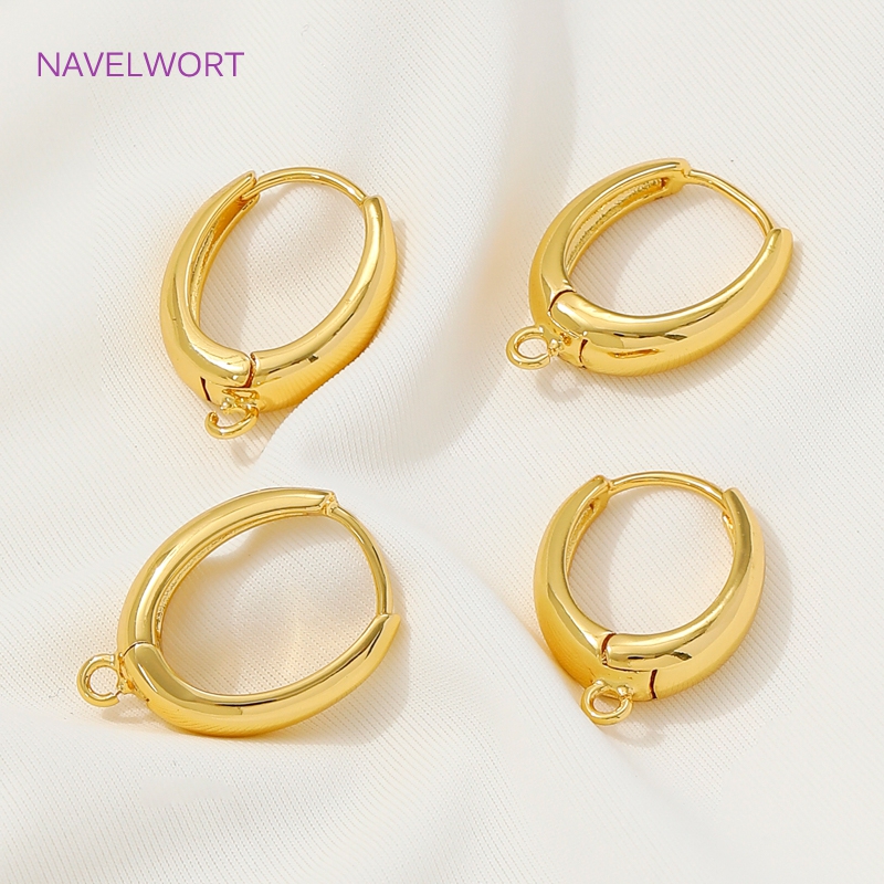 18K Gold Plated Brass Earwires - Jewelry Making Earring Supplies avis et prix