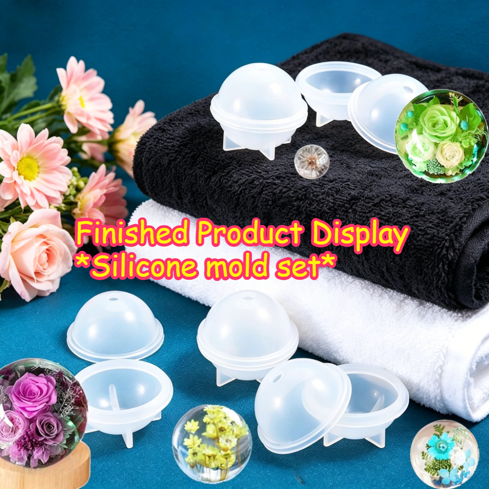 5Pcs Sphere Silicone Mold Kit  - Jewelry Making Kits For Kids avis et prix