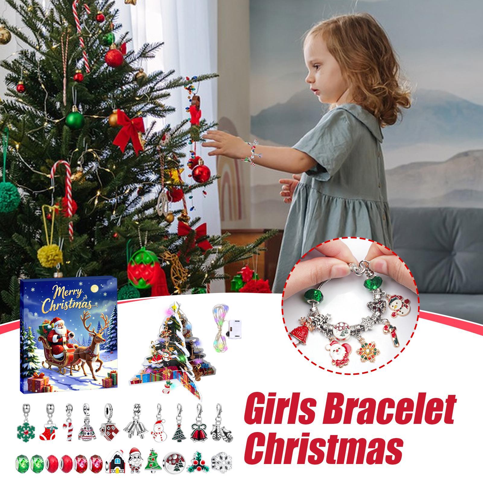 Christmas Gifts  Advent Bracel - Jewelry Making Kits For Kids avis et prix