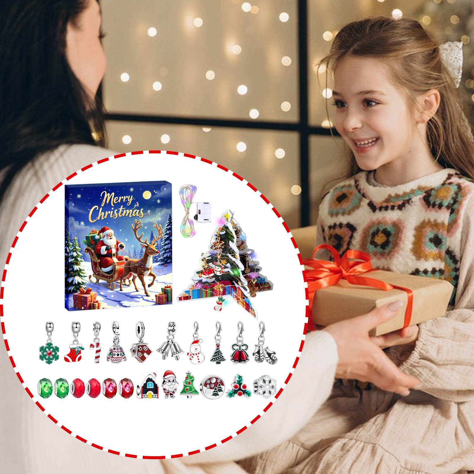 Christmas Gifts  Advent Bracel - Jewelry Making Kits For Kids avis et prix