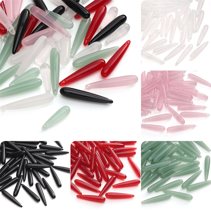 5pcs Beads Resin Teardrop Shap - Jewelry Making With Resin avis et prix