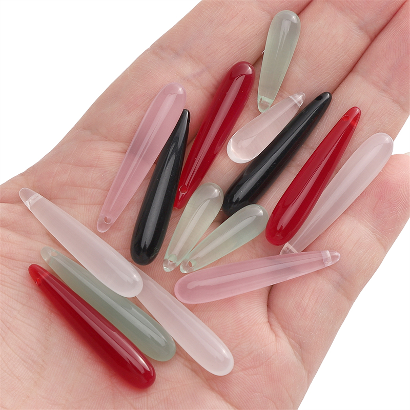 5pcs Beads Resin Teardrop Shap - Jewelry Making With Resin avis et prix