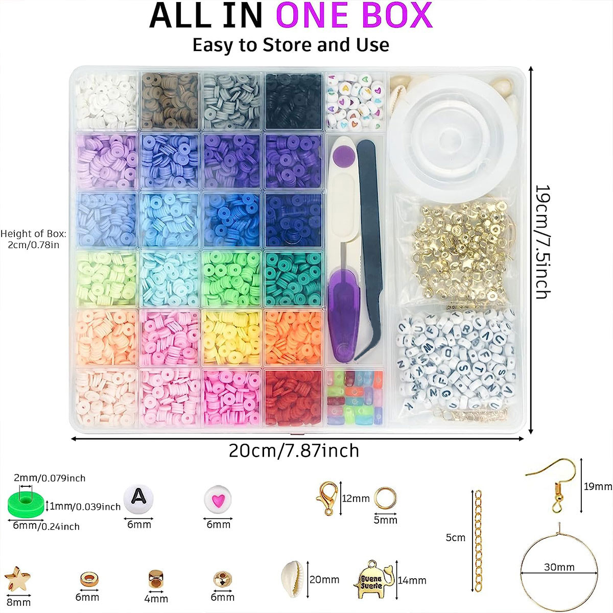 6000 Pcs 24 Colors Flat Round  - Jewelry Making Tutorial avis et prix