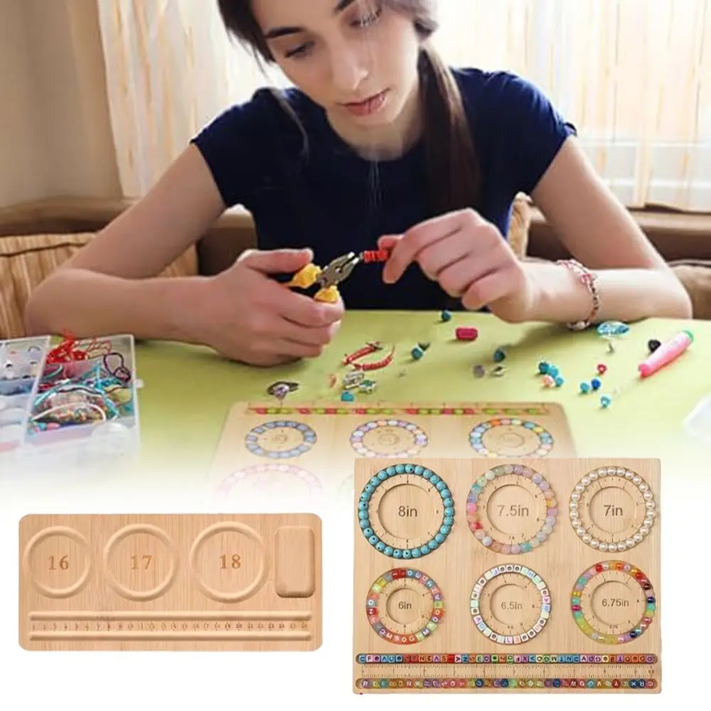 8 Type Wooden Flocked Beading  - Jewelry Making Organizer avis et prix