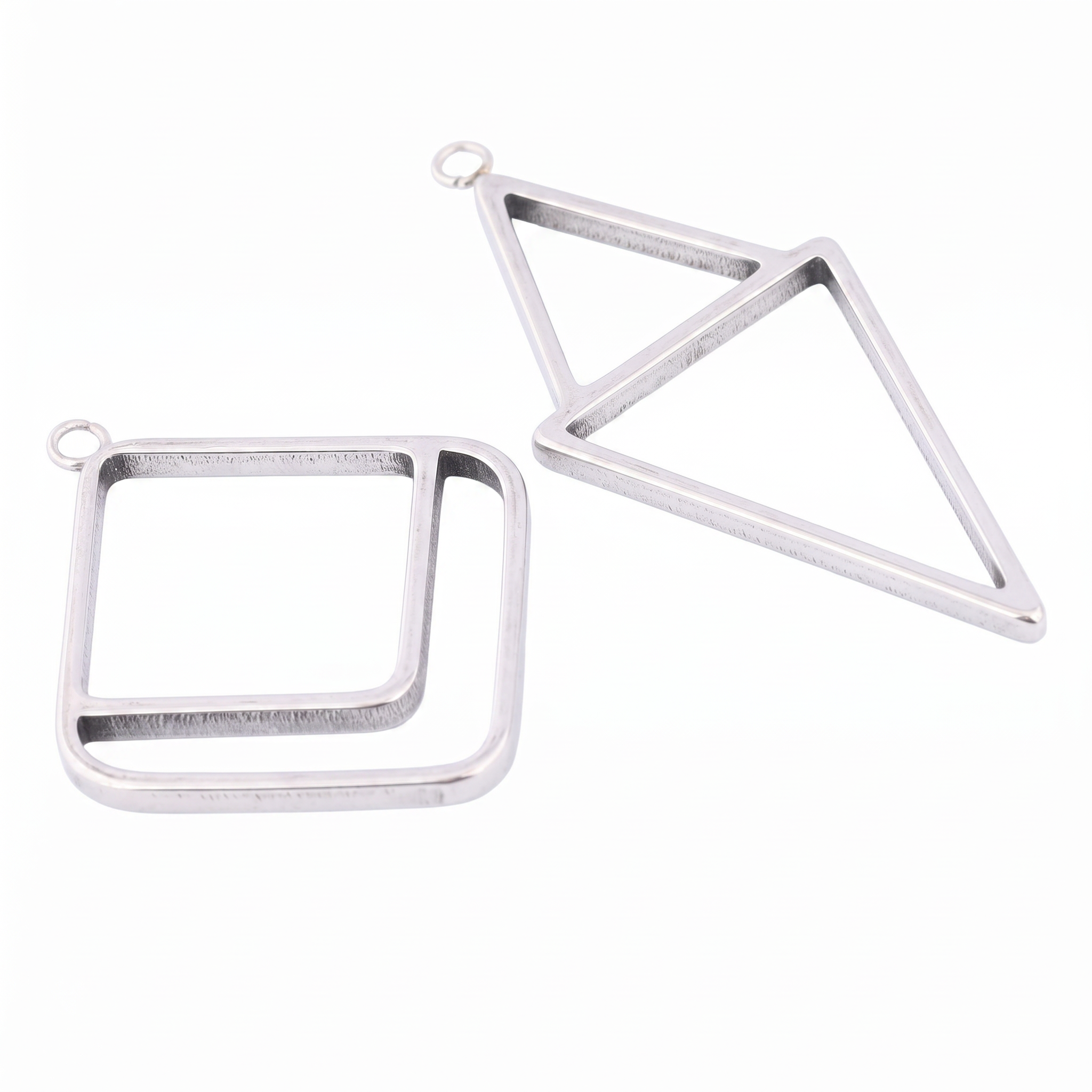 10pcs Square Triangle 3mm Thic - Jewelry Making With Resin avis et prix