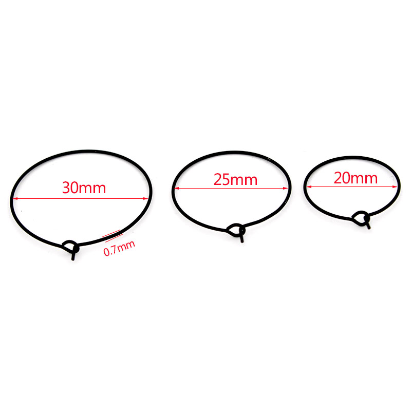 20Pcs 20mm 25mm 30mm Stainless - Jewelry Making Earring Supplies avis et prix