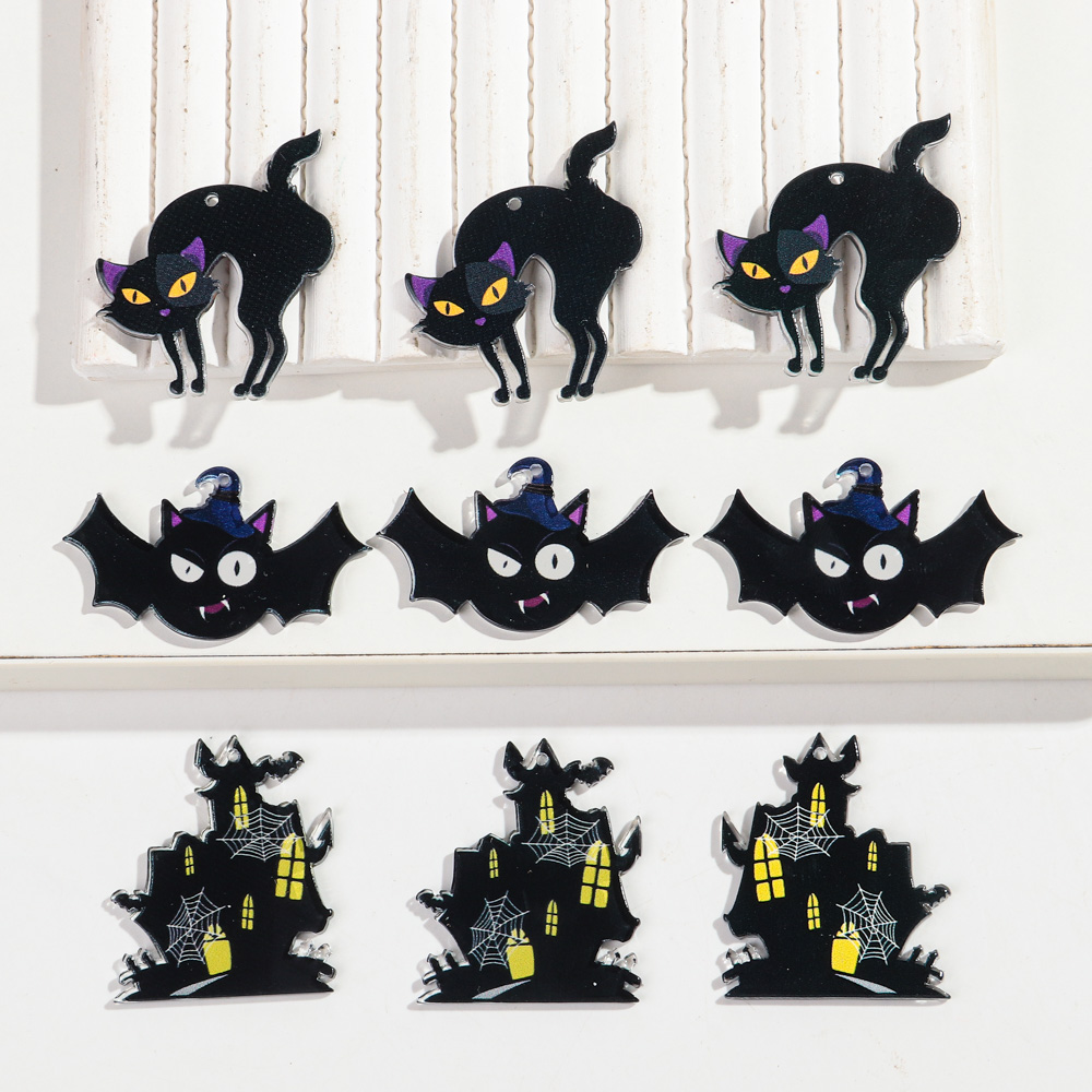Acrylic Halloween Charms New G - Jewelry Making Newcastle avis et prix