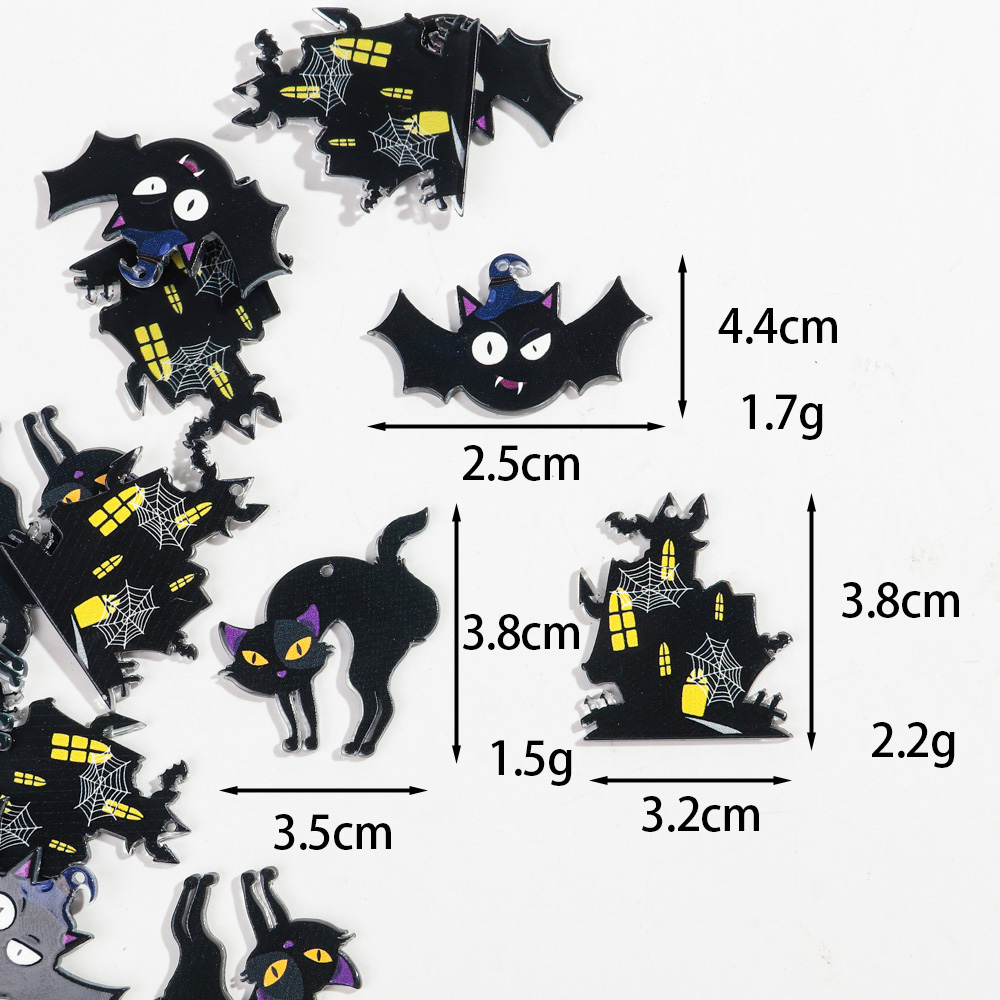 Acrylic Halloween Charms New G - Jewelry Making Newcastle avis et prix