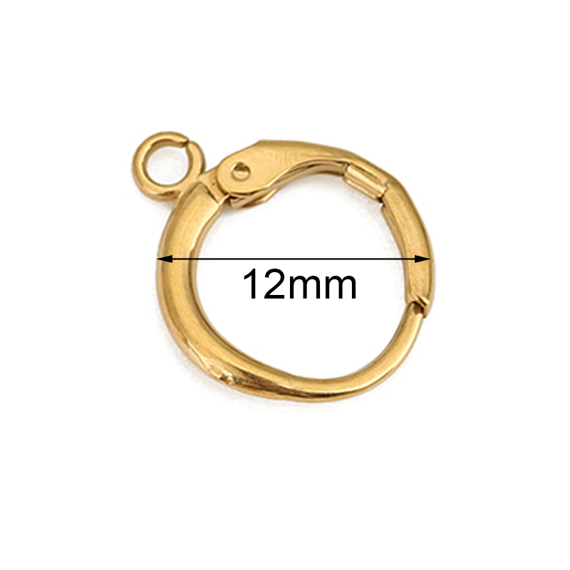 10pcs PVD Never Fade Stainless - Jewelry Making Metal avis et prix