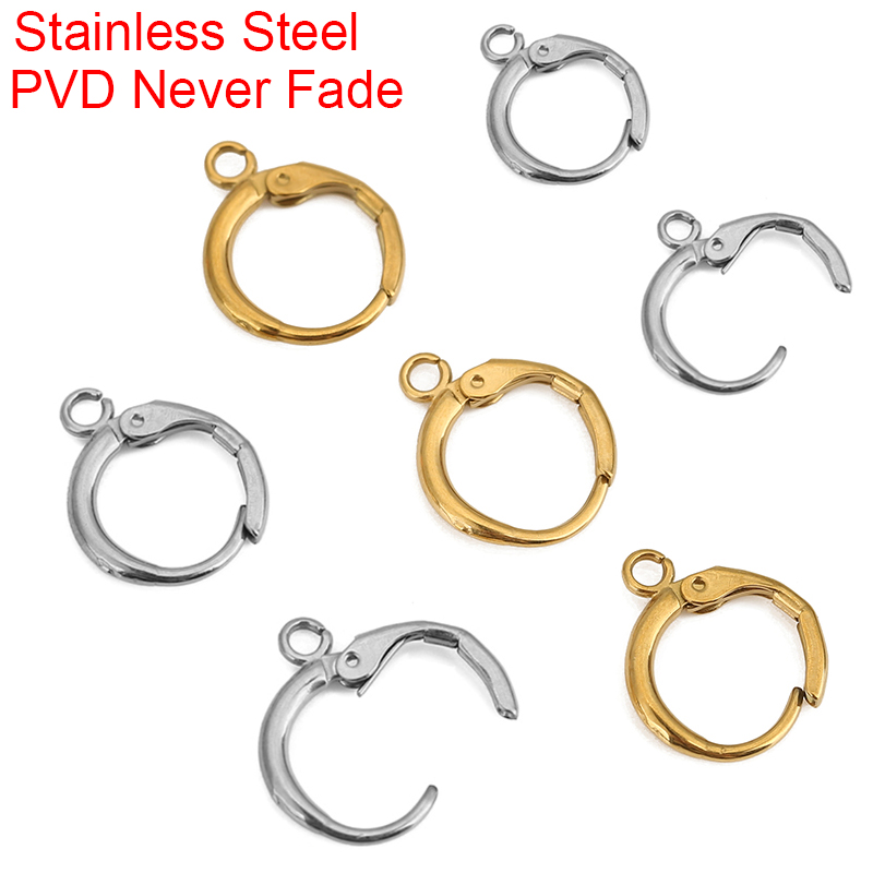 10pcs PVD Never Fade Stainless - Jewelry Making Metal avis et prix