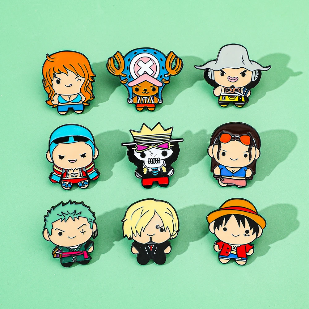 9 Pcs Creative Cartoon Brooch  - Jewelry Making Jewelry avis et prix