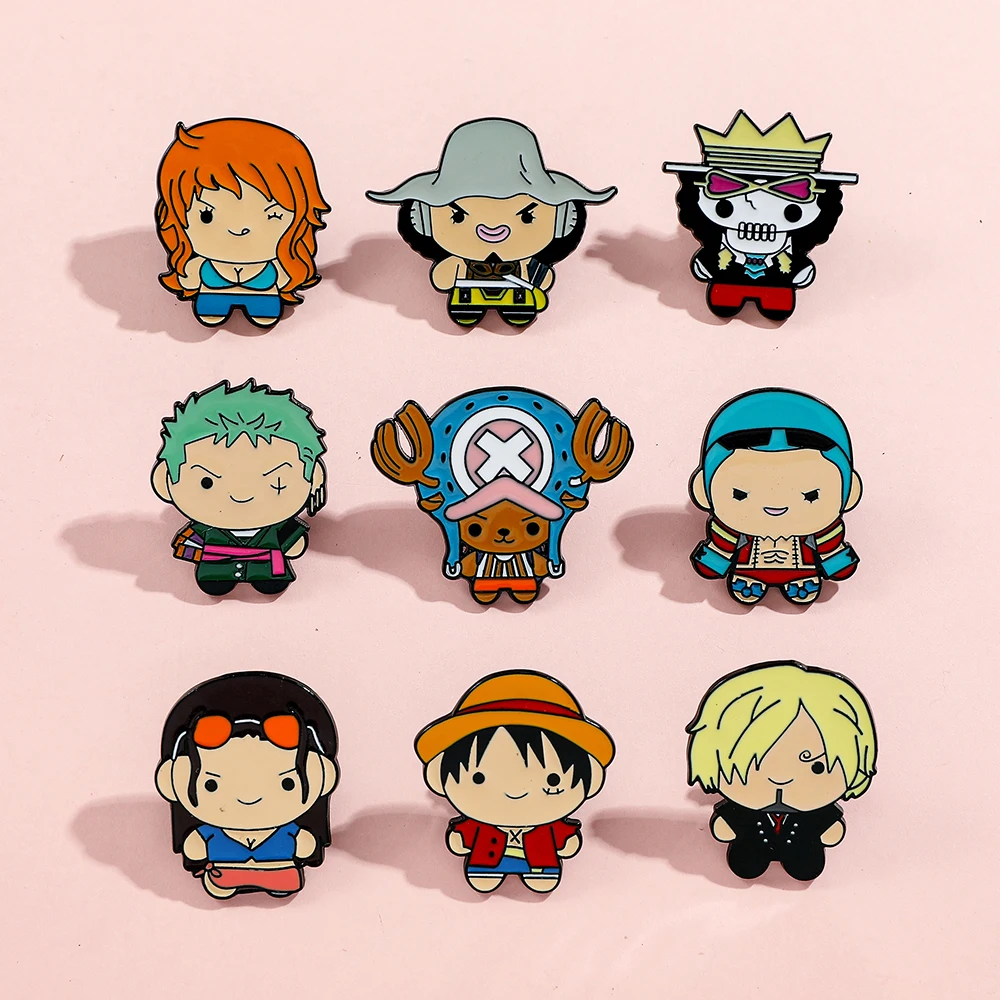 9 Pcs Creative Cartoon Brooch  - Jewelry Making Jewelry avis et prix