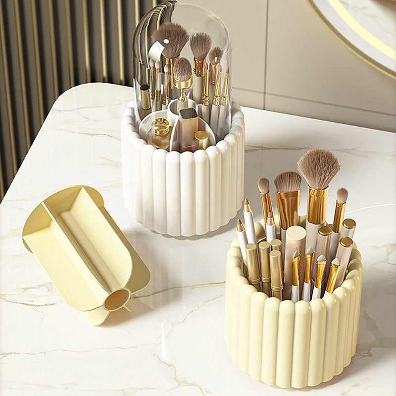 360° Rotating Makeup Brushes H - Jewelry Making Organizer avis et prix