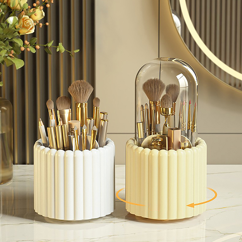 360° Rotating Makeup Brushes H - Jewelry Making Organizer avis et prix