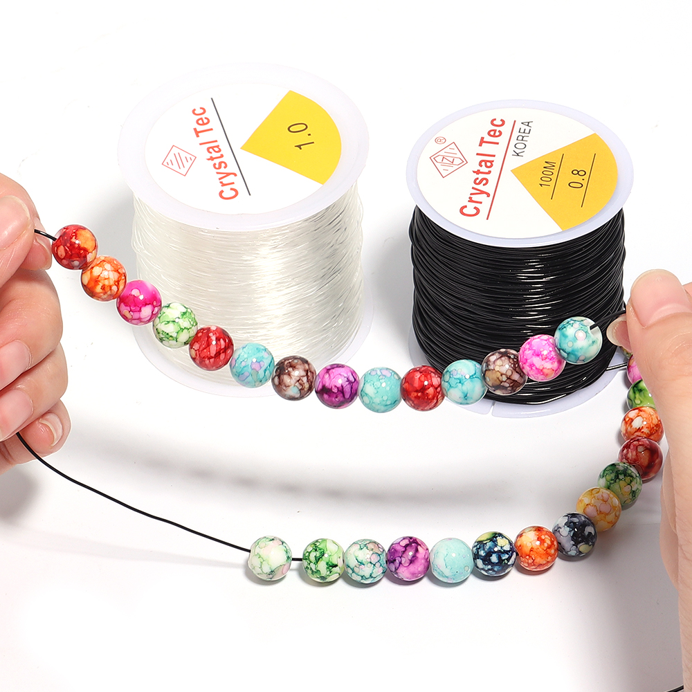 0.4-1.5mm Elastic Crystal Thre - Jewelry Making Beginners avis et prix
